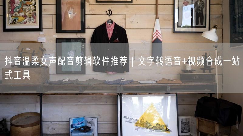 抖音温柔女声配音剪辑软件推荐｜文字转语音+视频合成一站式工具