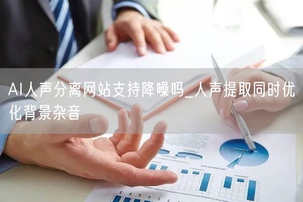 AI人声分离网站支持降噪吗_人声提取同时优化背景杂音